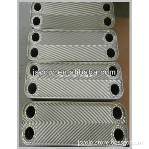 Stainless Steel Plate for Gasket Plate Heat Exchanger NBR EPDM Viton Gaskets